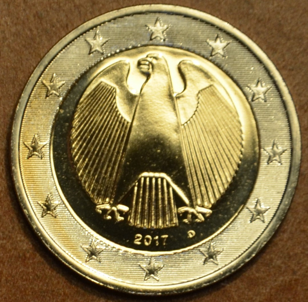 2 Euro Nemecko "D" 2017 (UNC)
