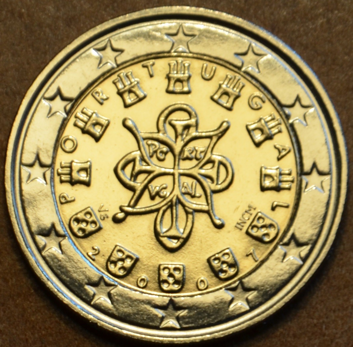 2 Euro Portugalsko 2007 (UNC)