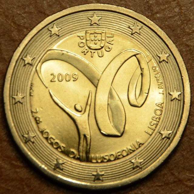 2 Euro Portugalsko 2009 - Hry Lusofónie (UNC)