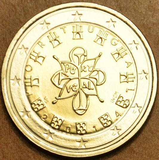 2 Euro Portugalsko 2014 (UNC)