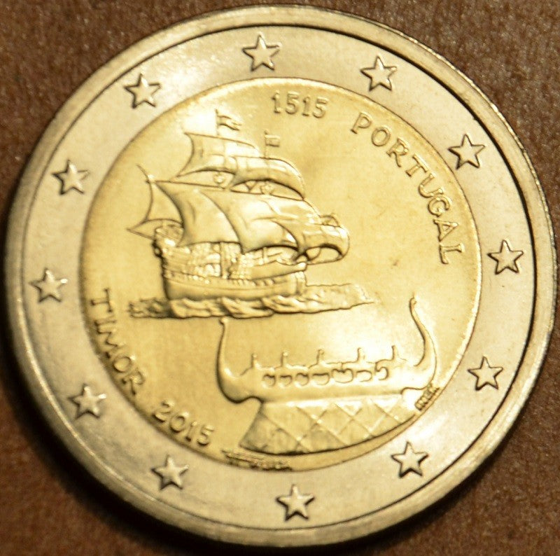 2 Euro Portugalsko 2015 - 500 rokov objavenia Timoru (UNC)