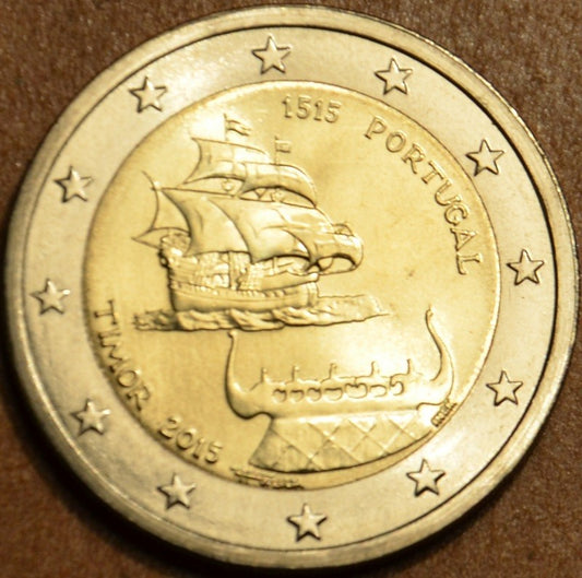 2 Euro Portugalsko 2015 - 500 rokov objavenia Timoru (UNC)