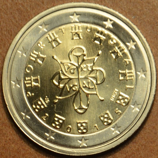 2 Euro Portugalsko 2015 (UNC)