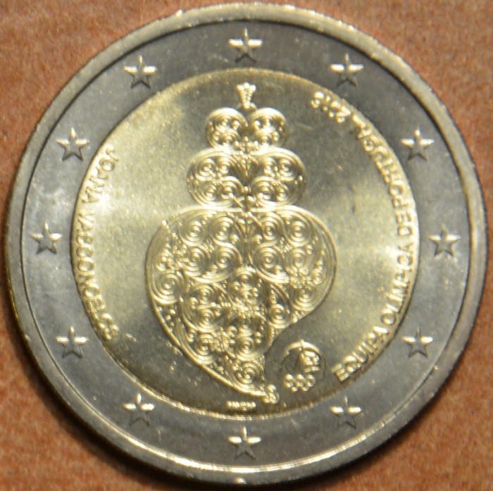 2 Euro Portugalsko 2016 - Portugalský olympijský tím (UNC)