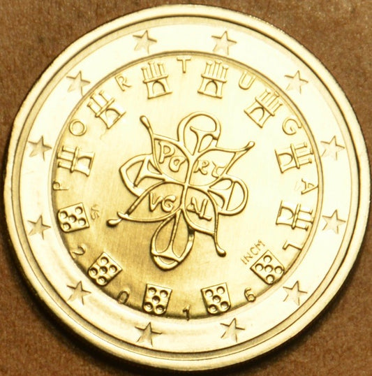 2 Euro Portugalsko 2016 (UNC)