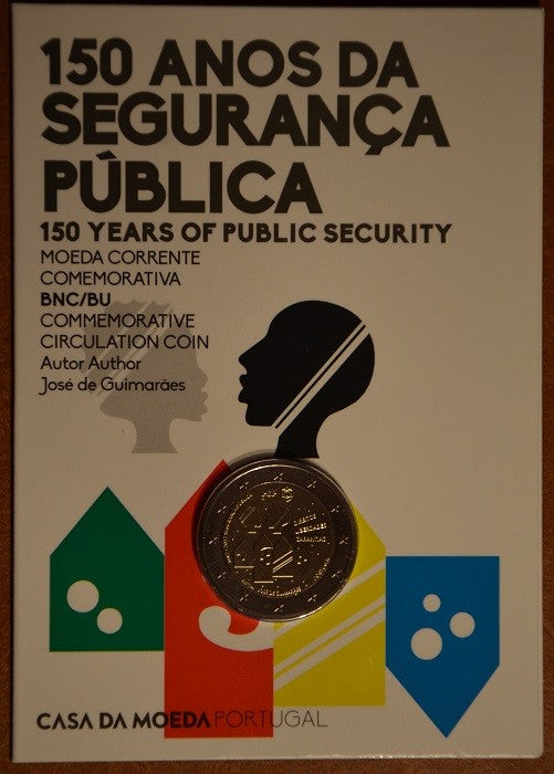 2 Euro Portugalsko 2017 - Polícia verejnej bezpečnosti (BU)