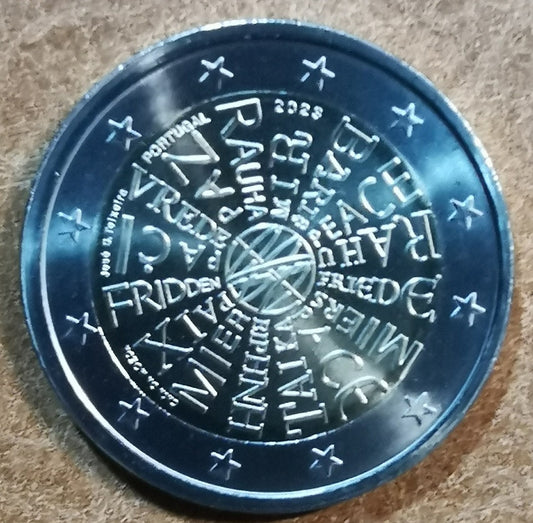 2 Euro Portugalsko 2023 - Mier medzi národmi (UNC)