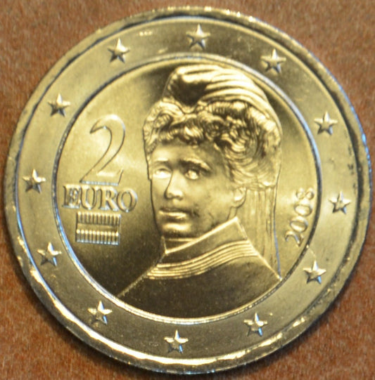 2 Euro Rakúsko 2008 (UNC)