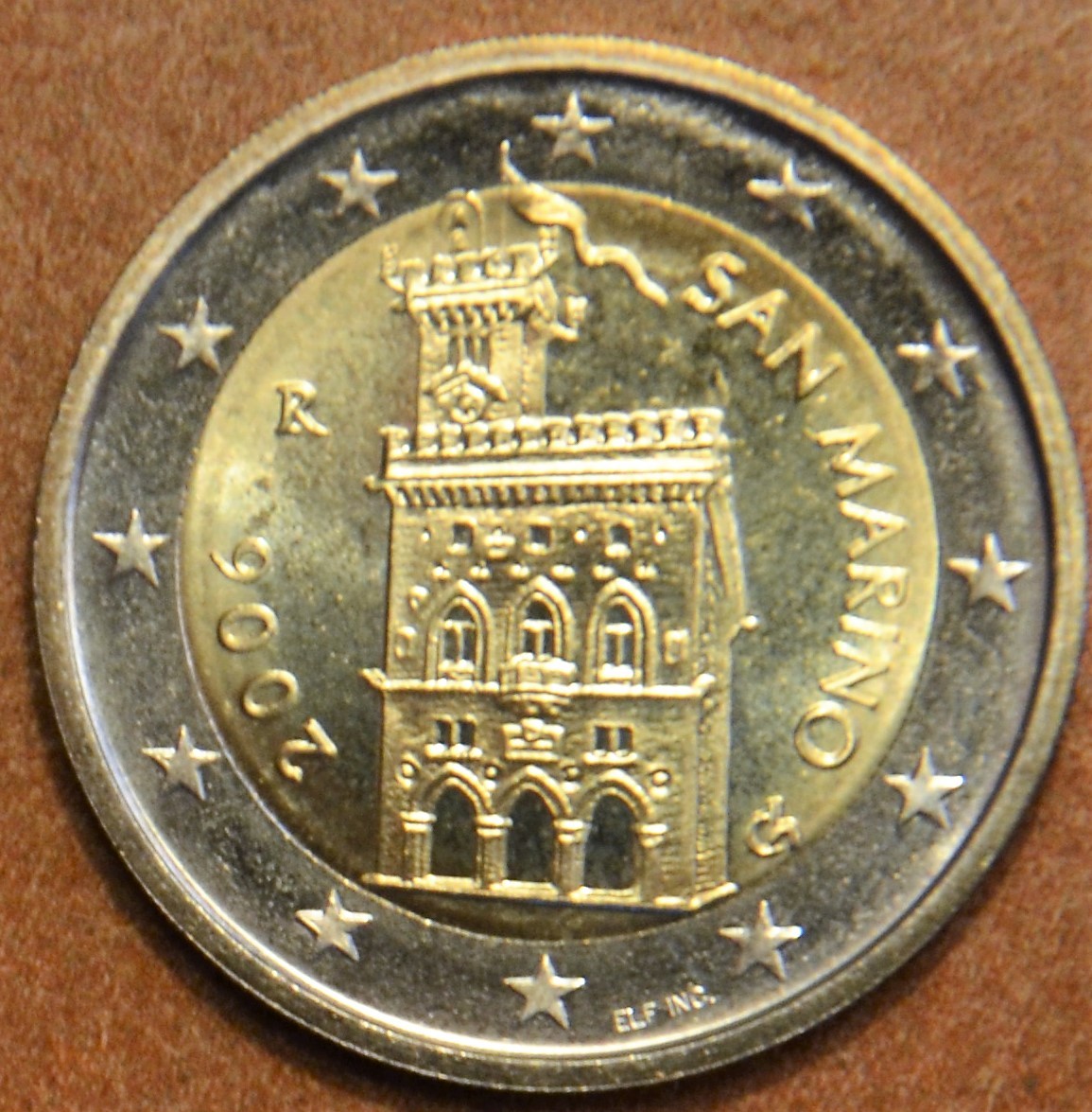 2 Euro San Marino 2006 - Dom vlády (UNC)