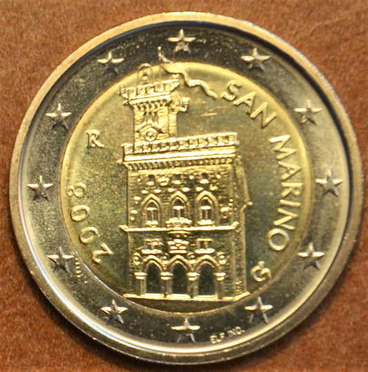 2 Euro San Marino 2008 - Dom vlády (UNC)
