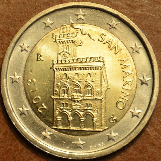 2 Euro San Marino 2013 - Dom vlády (UNC)