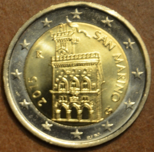2 Euro San Marino 2015 - Dom vlády (UNC)
