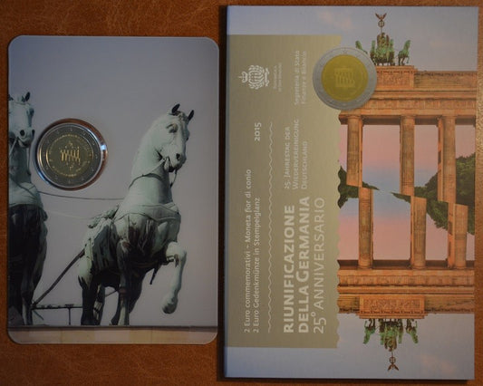 2 Euro San Marino 2015 - Zjednotenie Nemecka (BU)
