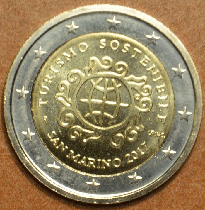 2 Euro San Marino 2017 - Svetový rok turizmu (BU)