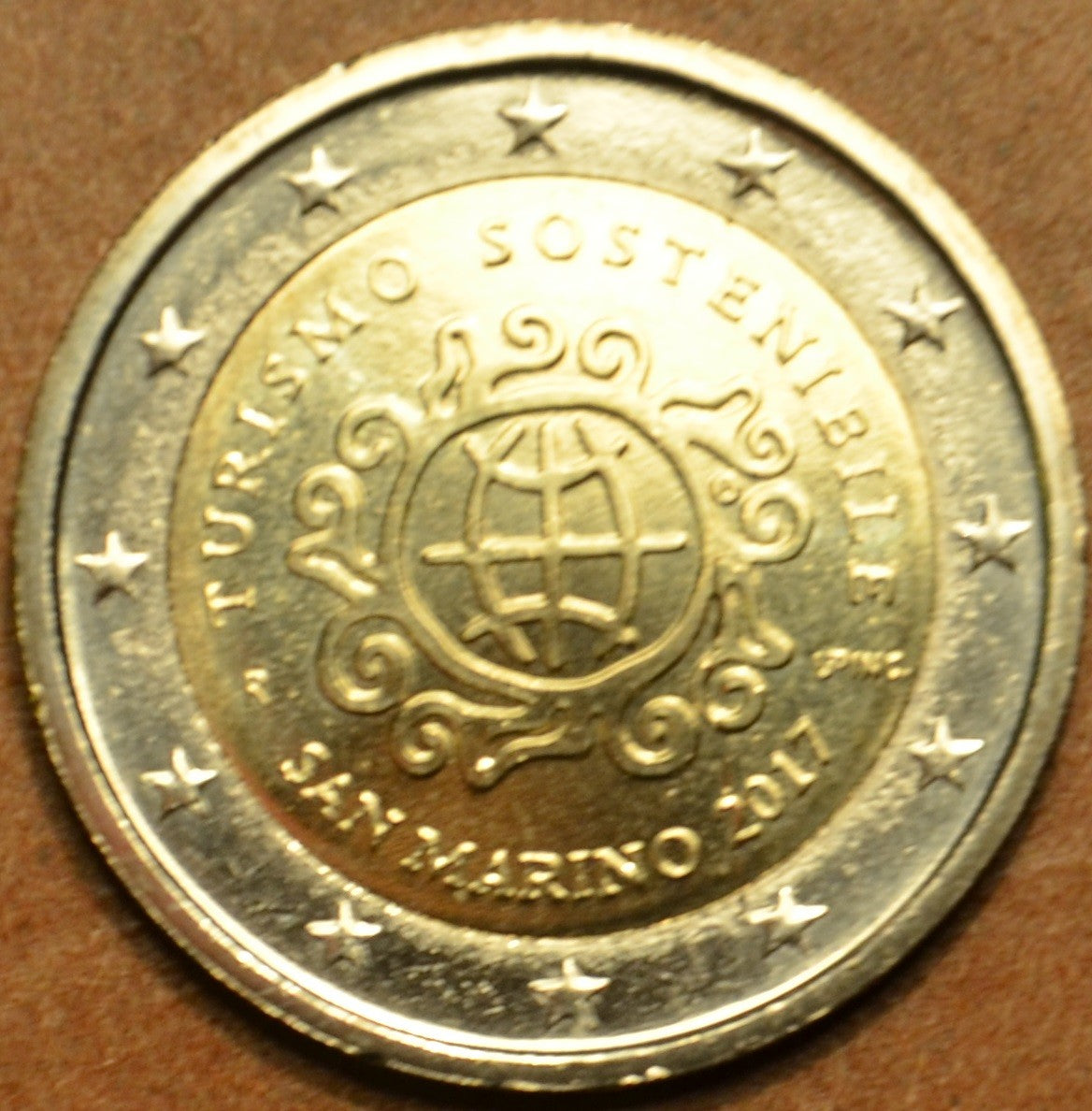 2 Euro San Marino 2017 - Svetový rok turizmu (UNC)