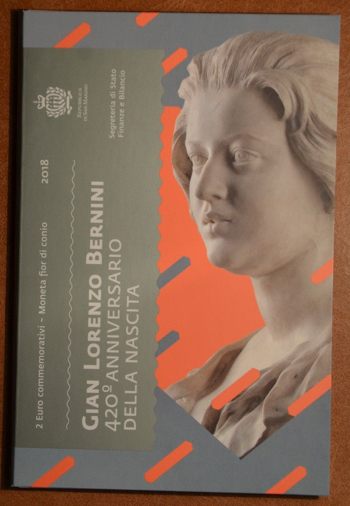 2 Euro San Marino 2018 - Bernini (BU)