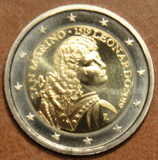2 Euro San Marino 2019 - Leonardo da Vinci (UNC)