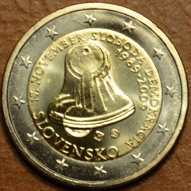 2 Euro Slovensko 2009 - Deň boja za slobodu a demokraciu (UNC)