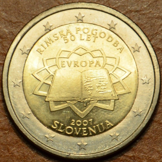 2 Euro Slovinsko 2007 - 50 rokov Rímskej zmluvy (UNC)