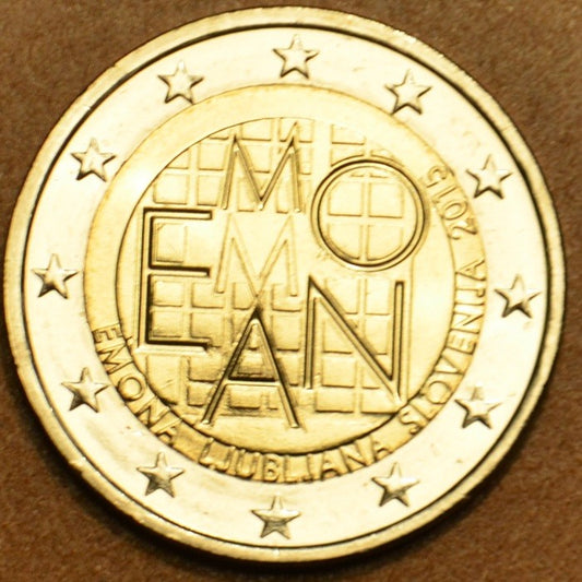 2 Euro Slovinsko 2015 - 2000 rokov založenia mesta Emona  (UNC)