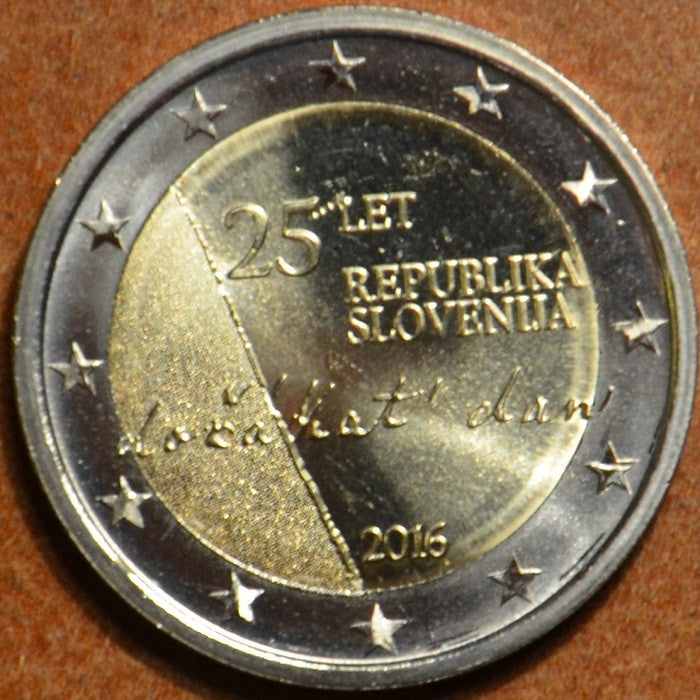 2 Euro Slovinsko 2016 - 25. výročie nezávislosti Slovinskej republiky  (UNC)