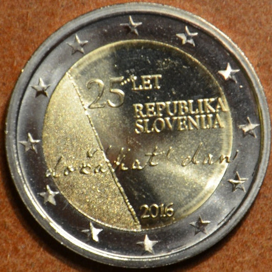 2 Euro Slovinsko 2016 - 25. výročie nezávislosti Slovinskej republiky  (UNC)
