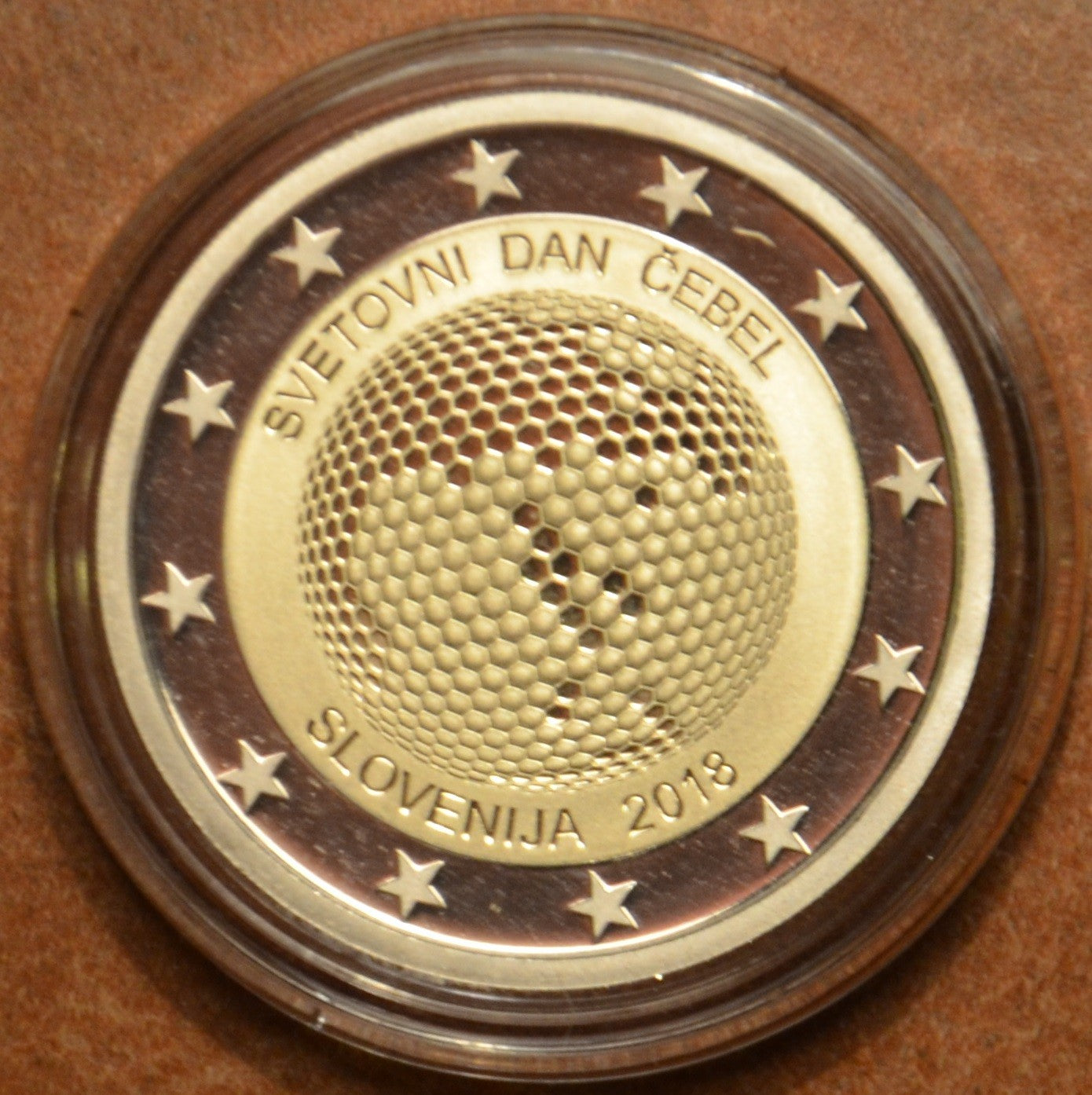 2 Euro Slovinsko 2018 - Svetový deň včiel (Proof)