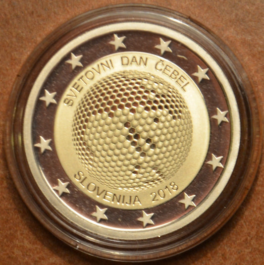 2 Euro Slovinsko 2018 - Svetový deň včiel (Proof)