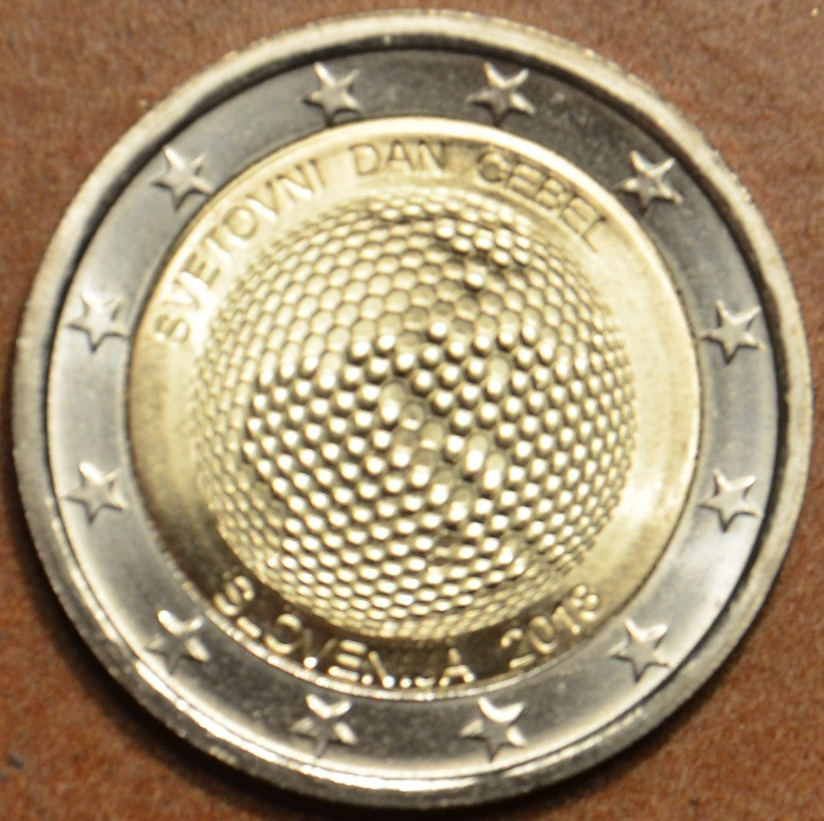 2 Euro Slovinsko 2018 - Svetový deň včiel (UNC)