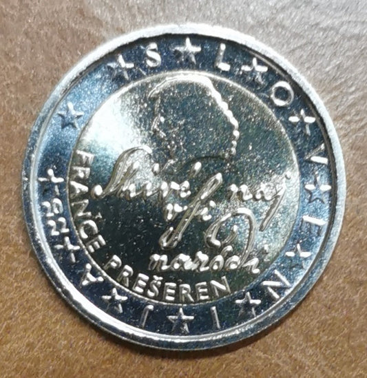 2 Euro Slovinsko 2022 (UNC)