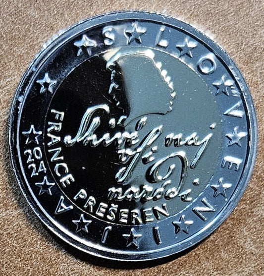 2 Euro Slovinsko 2024 (UNC)
