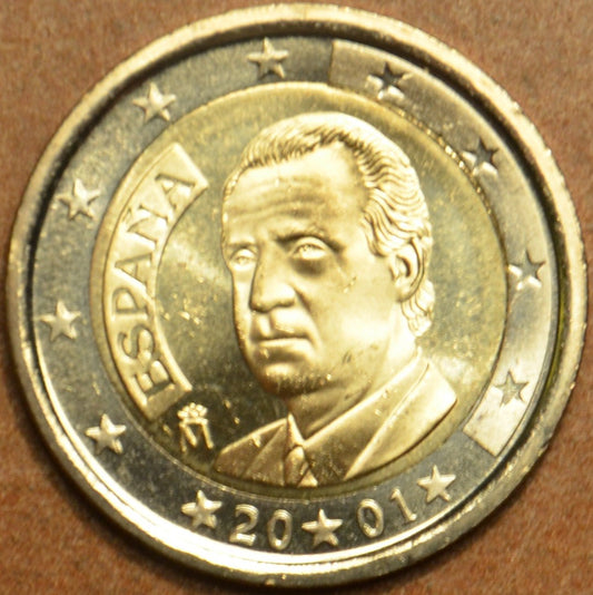 2 Euro Španielsko 2001 (UNC)