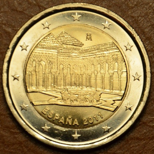 2 Euro Španielsko 2011 -UNESCO: Alhambra v Granade (UNC)