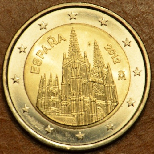 2 Euro Španielsko 2012 - Katedrála v Burgose (UNC)