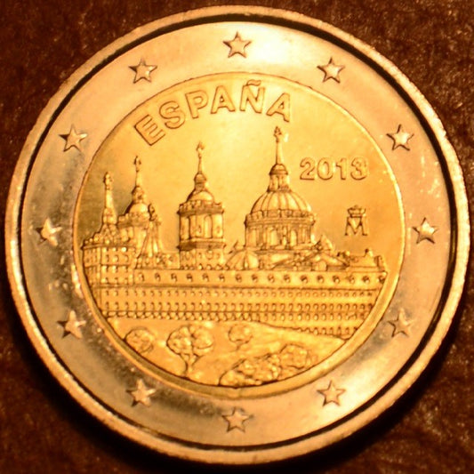 2 Euro Španielsko 2013 - Kláštor sv. Vavrinca z el Escorialu (UNC)