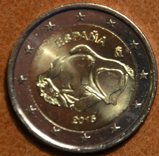 2 Euro Španielsko 2015 - UNESCO: Jaskyne Altamiry (UNC)