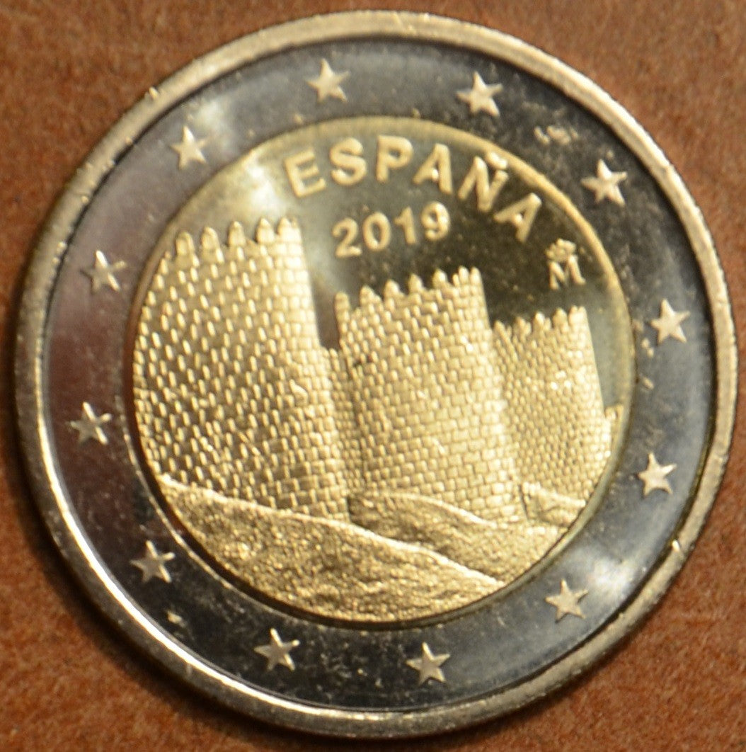 2 Euro Španielsko 2019 -  UNESCO: Ávila (UNC)
