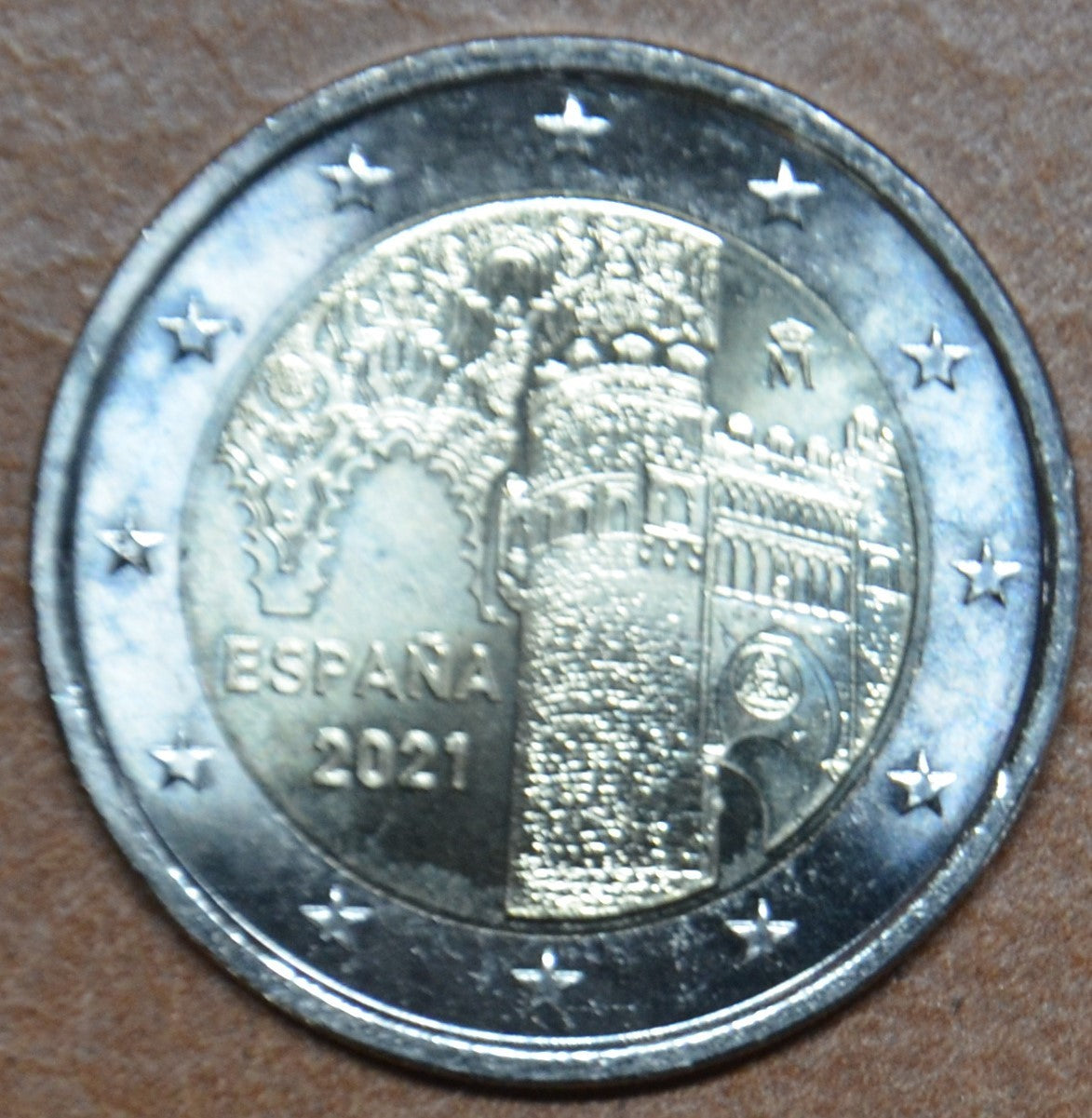 2 Euro Španielsko 2021 -  Toledo (UNC)