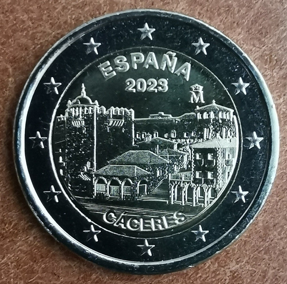 2 Euro Španielsko 2023 - Caceres (UNC)