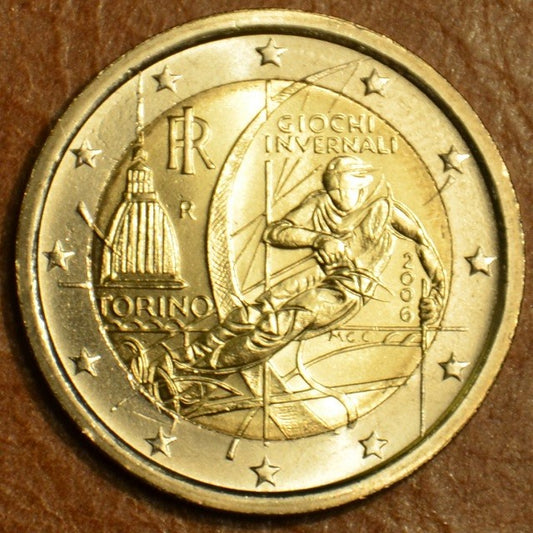 2 Euro Taliansko 2006 - XX. zimné olympijské hry Turín (UNC)