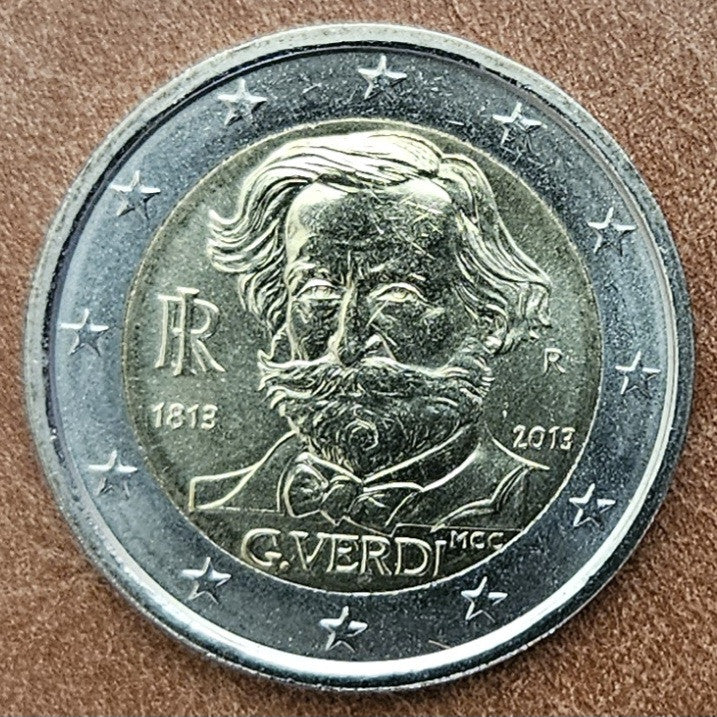 2 Euro Taliansko 2013 - 200. rokov od narodenia Giuseppe Verdiho (UNC)