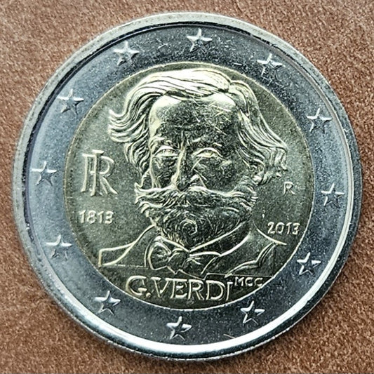 2 Euro Taliansko 2013 - 200. rokov od narodenia Giuseppe Verdiho (UNC)