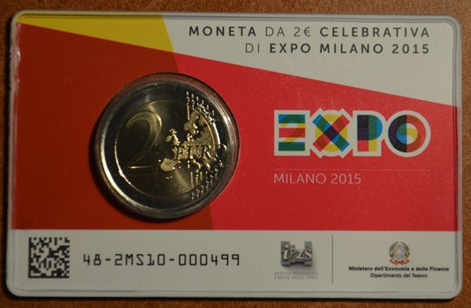 2 Euro Taliansko 2015 - EXPO Milano 2015 (BU)