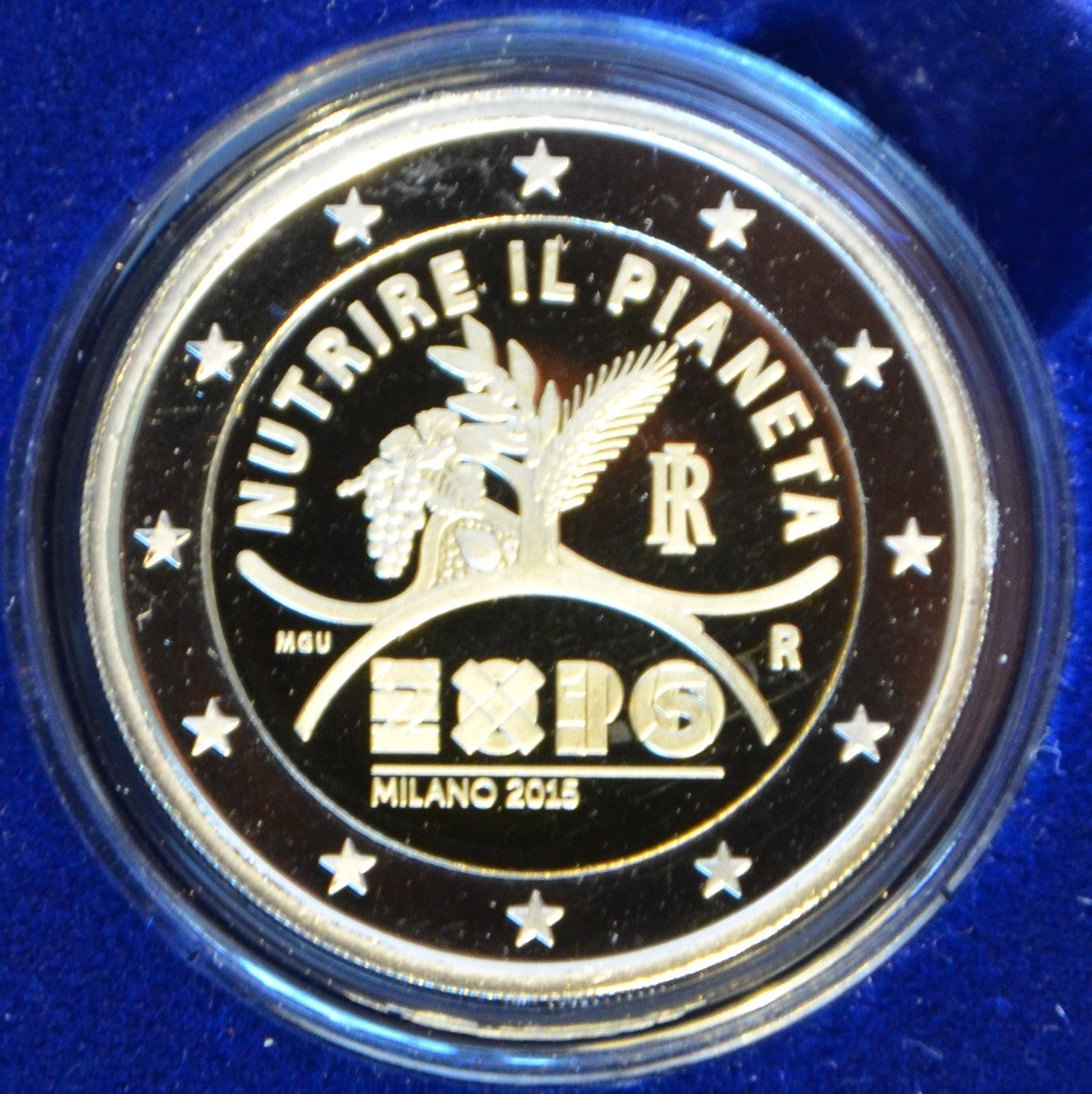 2 Euro Taliansko 2015 - EXPO Milano 2015 (Proof)