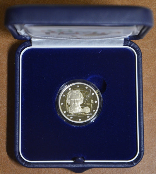 2 Euro Taliansko 2020 - Maria Montessori (Proof)