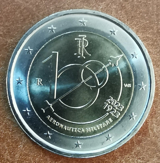 2 Euro Taliansko 2023 - Talianske vzdušné sily (UNC)