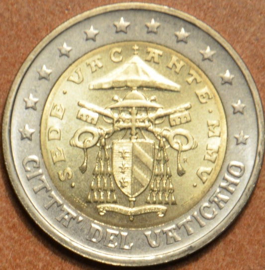2 Euro Vatikán 2005 Sede Vacante (BU)