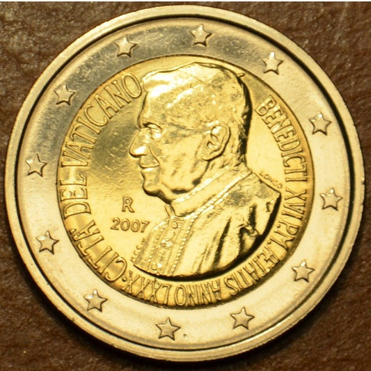2 Euro Vatikan 2007 - 80. narodeniny pápeža Benedicta XVI. (BU)