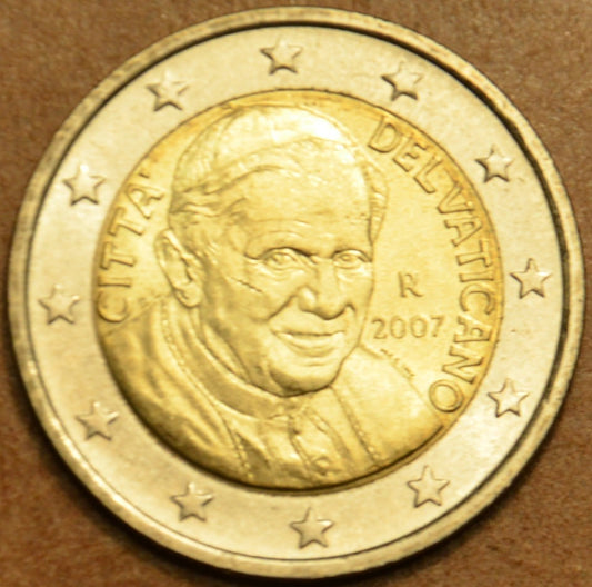 2 Euro Vatikán 2007 Benedikt XVI. (BU)