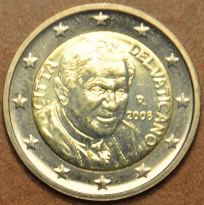 2 Euro Vatikán 2008 Benedikt XVI. (BU)
